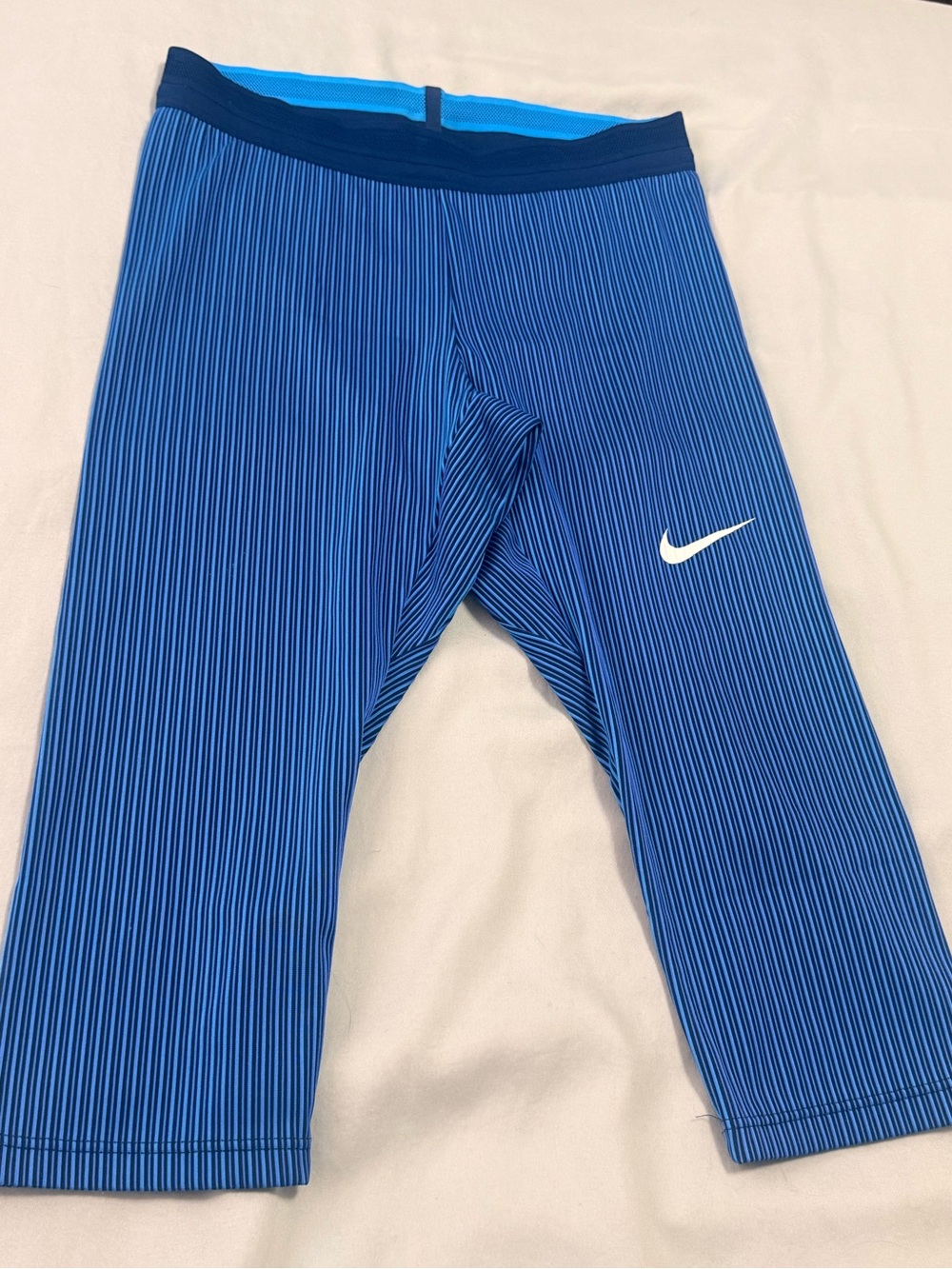 Nike ribbed 1/2 tights